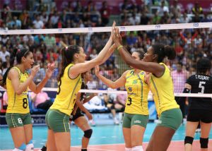 Vôlei: Brasil vence e termina invicto a 1ª fase do Grand Prix