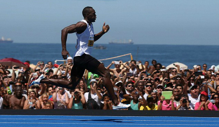 Atletismo: Bolt vence com facilidade prova de 100 metros no Rio