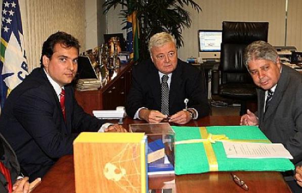 André Pitta, presidente da FGF, à esquerda, vem sendo o principal responsável pelo sucesso da competição