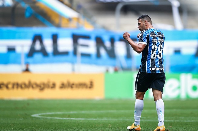 Grêmio decidirá a vaga em casa. (Foto: Lucas Uebel / Grêmio)