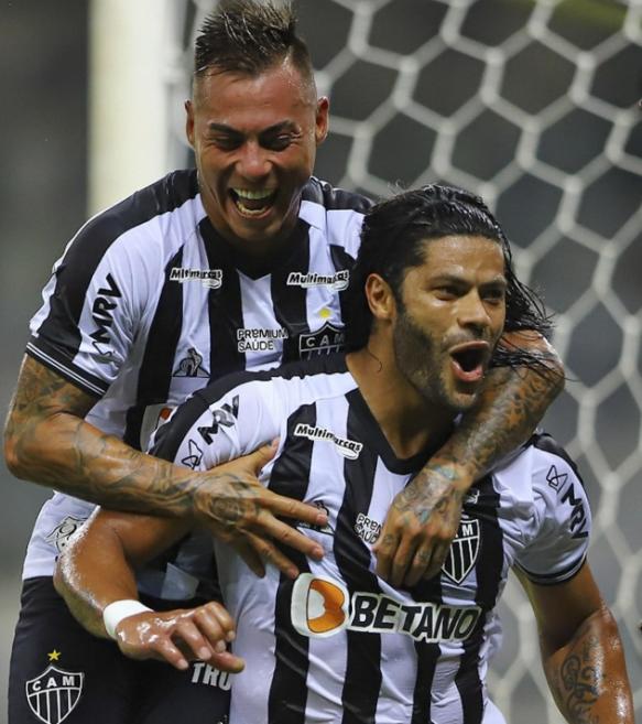 Hulk desencantou no Galo. (Foto: Reprodução)