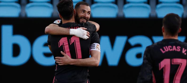 ESPANHOL: Real Madrid bate Celta com show de Benzema e pressiona o Atlético