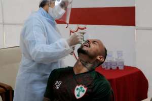 Paulista A2: Portuguesa mantém rotina e faz testes para covid-19 em reapresentação