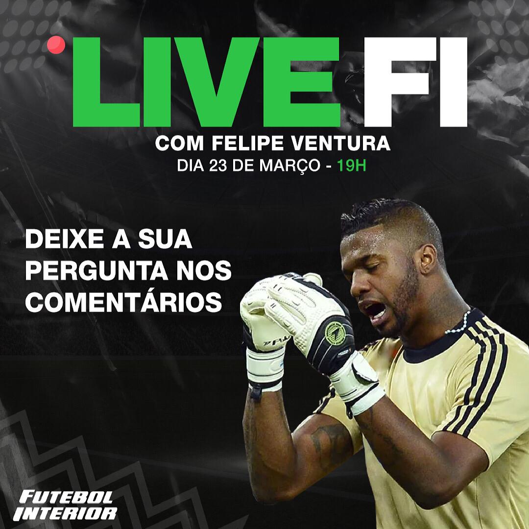 Live FI entrevista ex-goleiro de Corinthians e Flamengo no Instagram!