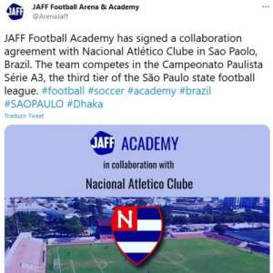 Paulista A3: Por novos talentos, Nacional fecha parceria com empresa asiática