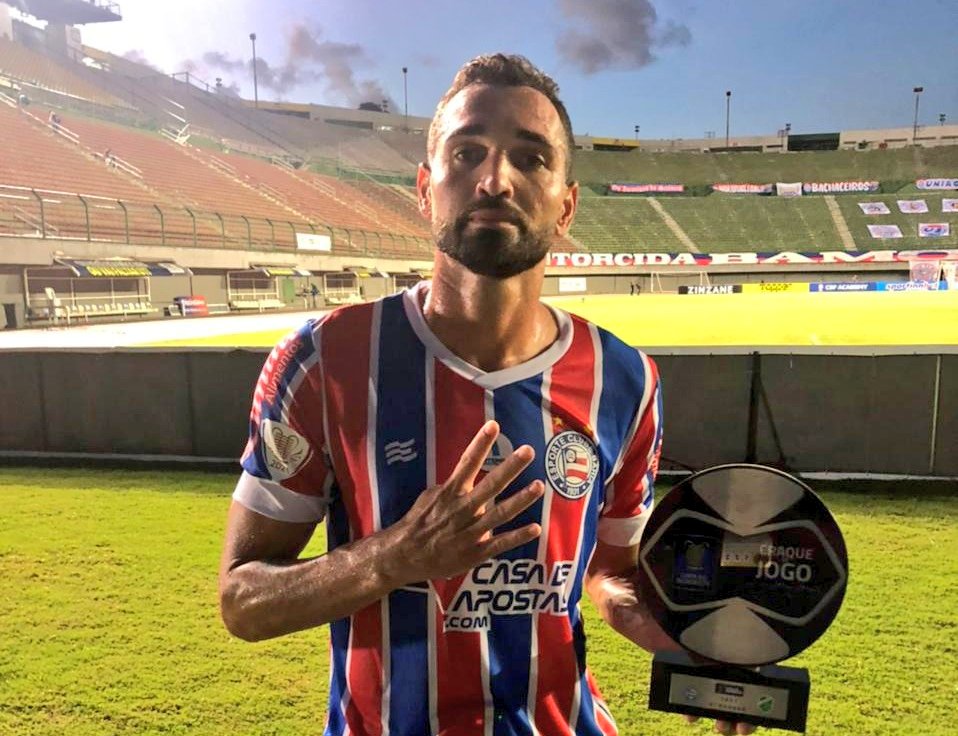 Copa do Nordeste: Após fazer quatro, Gilberto lidera artilharia ao lado de atacante do CSA