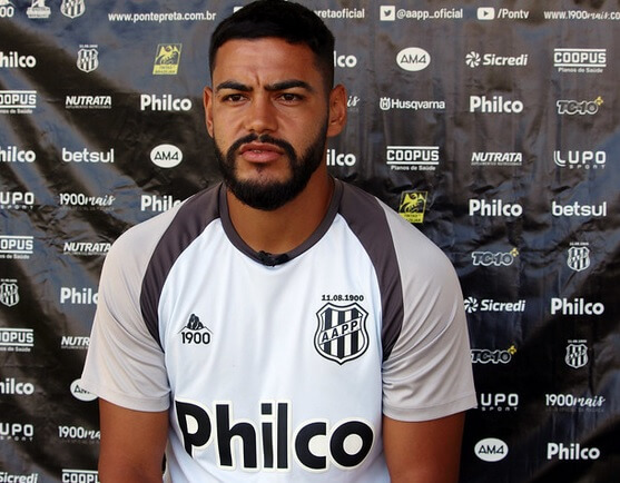 Emprestado pelo Red Bull Bragantino, volante quer seguir na Ponte Preta