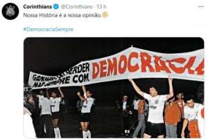 Clubes brasileiros se manifestam contra ditadura no aniversário do golpe de 1964