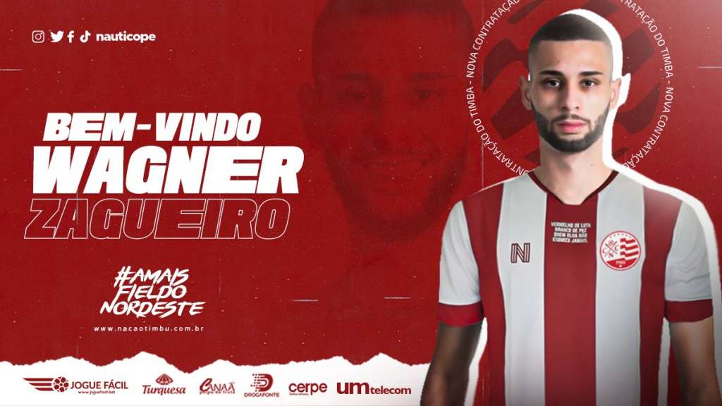 Náutico confirma rumor e oficializa chegada de zagueiro vindo do Santos
