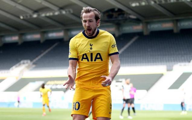 INGLÊS: Harry Kane faz 2, mas Tottenham só empata com o Newcastle fora de casa