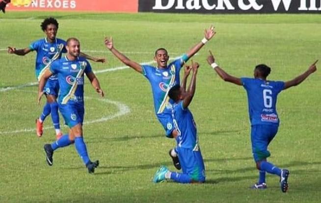 O Altos-PI venceu o Santa Cruz e segue vivo na Copa do Nordeste (Foto: Divulgação/Altos)