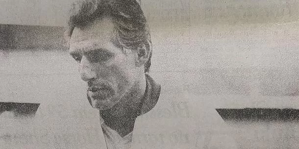Homero Cavalheiro no Inter em 1987 (Correio do Povo)