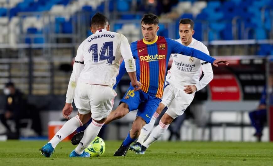 Casemiro foi expulso e deixou o Real Madrid com um jogador a menos