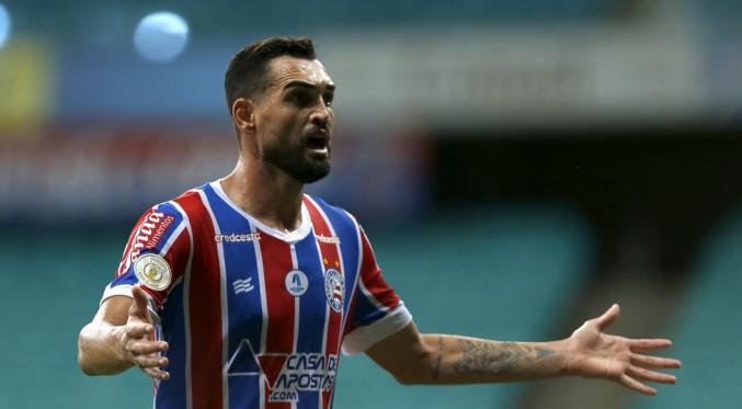Gilberto vai ficar no Bahia? Foto: Felipe Oliveira / EC Bahia / Divulgação