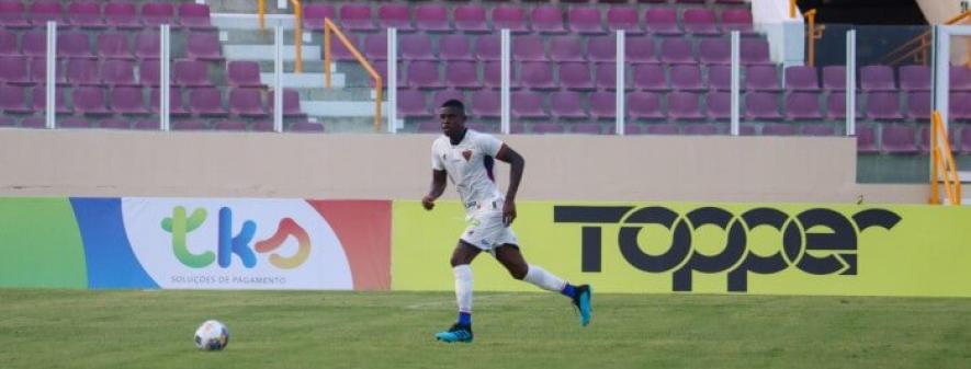 Marcelo Benevenuto fez sua estreia no último sábado (Foto: Leandro Moreira/Fortaleza)
