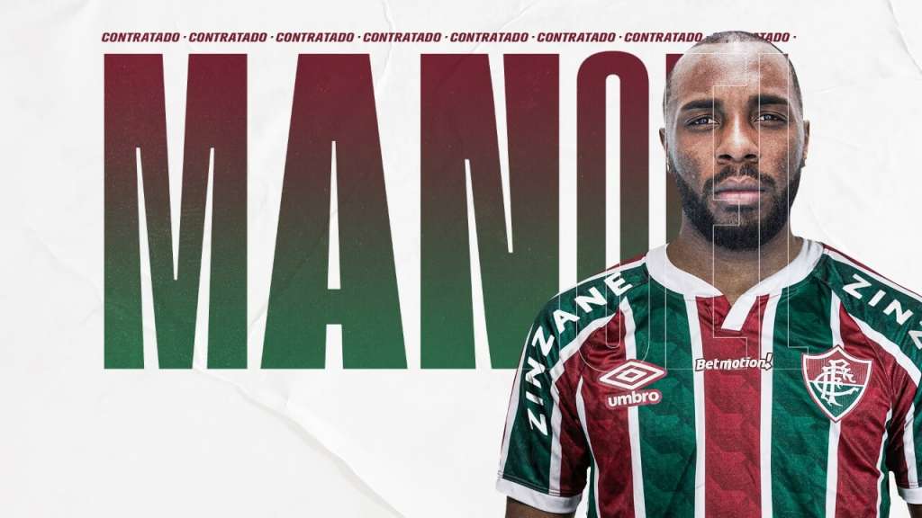 Manoel foi oficializado como reforço do Fluminense (Foto: Site Oficial do Fluminense)