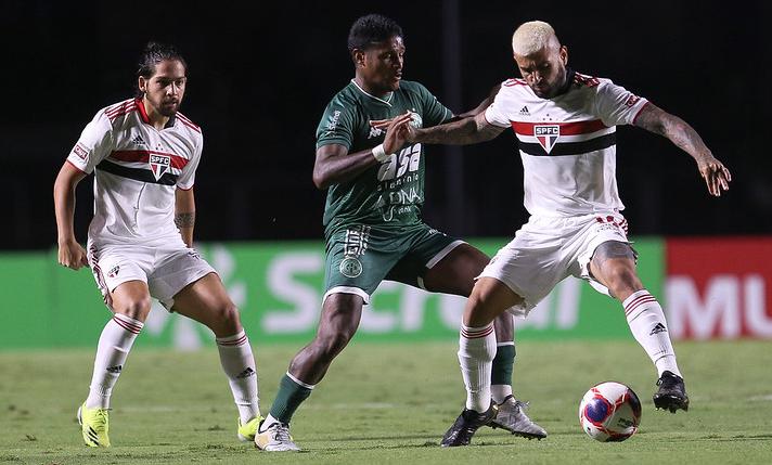 São Paulo precisou correr para vencer o Guarani