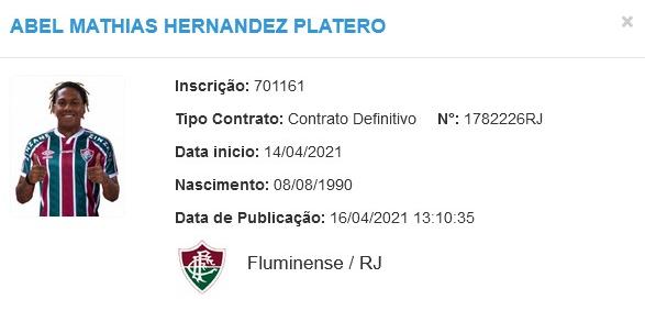 Antes mesmo de ser anunciado, gringo aparece no BID com a camisa do Fluminense