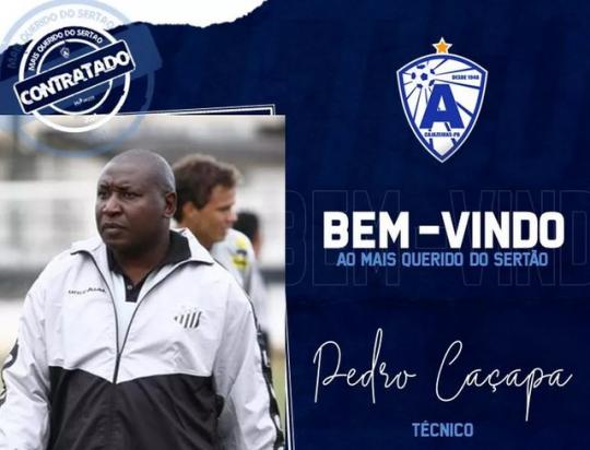 Paraibano: Atlético de Cajazeiras fecha com técnico horas após demitir Alexandre Lima