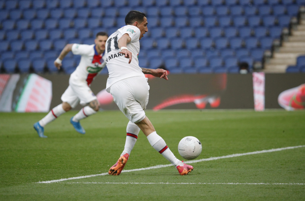 Di Maria e seu lindo passe para o gol de Icardi - Foto: Reprodução 