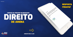 Fenapaf sofre bloqueio e pagamento de Direito de Arena está em risco