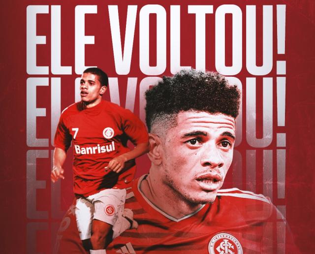 Xodó da torcida é regularizado e já pode reestrear pelo Internacional