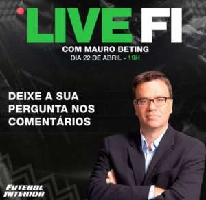 Mauro Beting com discurso inspirador para quem sonha com jornalismo esportivo