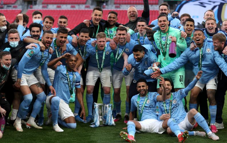 COPA DA LIGA INGLESA: Manchester City bate Tottenham e conquista oitavo título 3 0002050544499 img