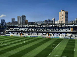 Santos exibirá mosaico no clássico em alusão ao rebaixamento do rival