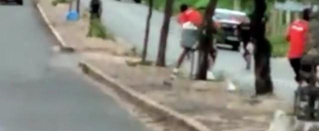 Clima esquentou após o jogo. (Foto: Reprodução)