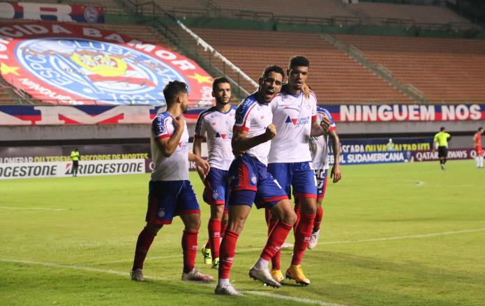 SUL-AMERICANA: Bahia faz 5 em casa e Ceará empata na Argentina