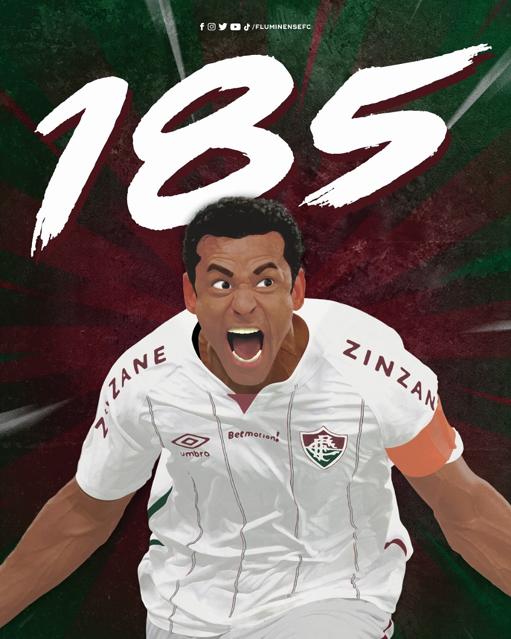 Libertadores: Fred bate marca pelo Fluminense e se emociona mais uma vez