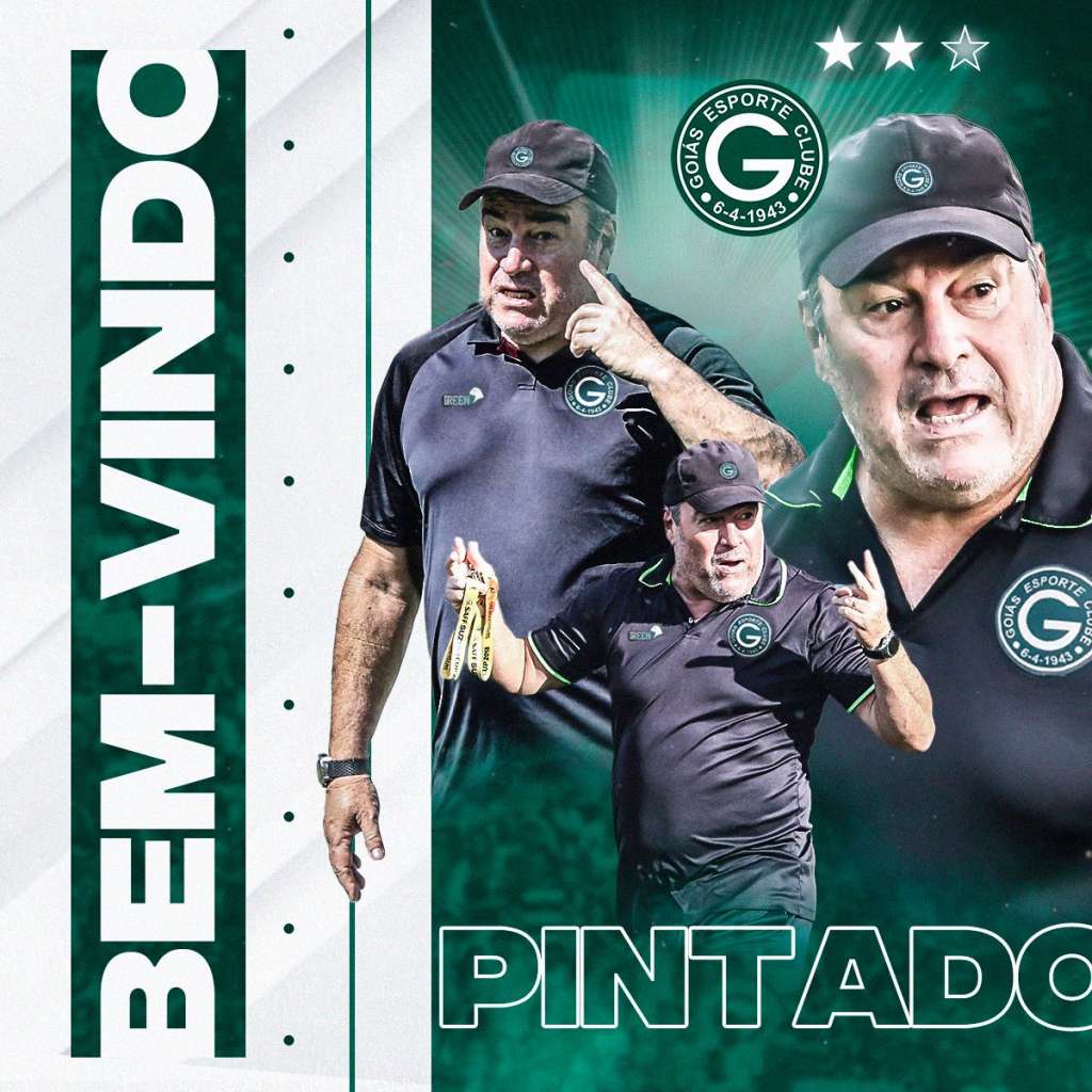 Em postagem nas redes sociais, Goiás confirma chegada de Pintado