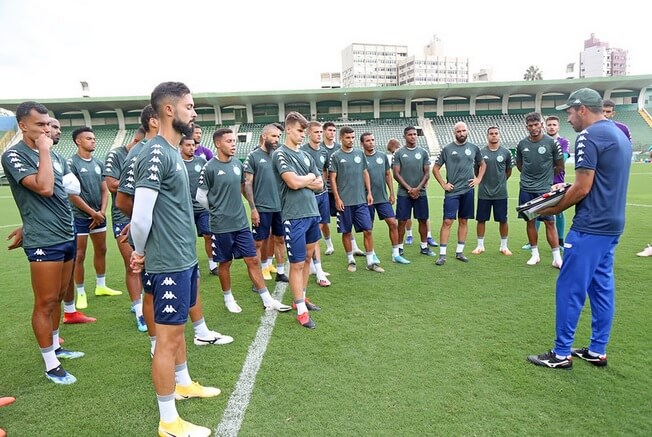 Guarani “esquece” dérbi e foca no jogo contra o Novorizontino