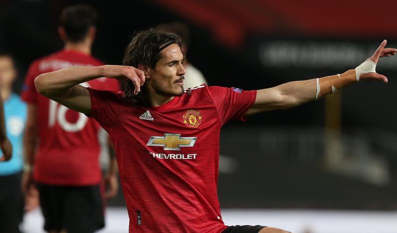 LIGA EUROPA: Com show de Cavani, United goleia Roma; Villarreal bate Arsenal