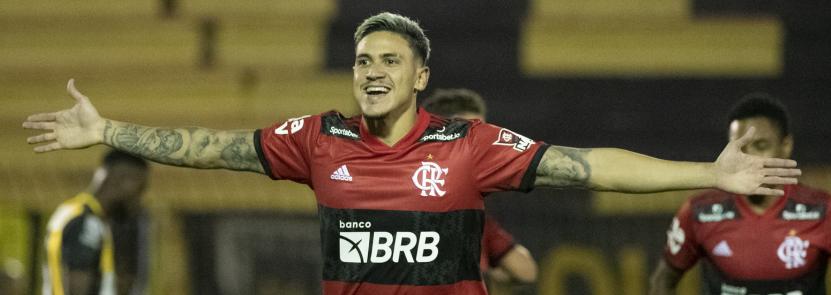 Pedro fez seu primeiro hat-trick na carreira