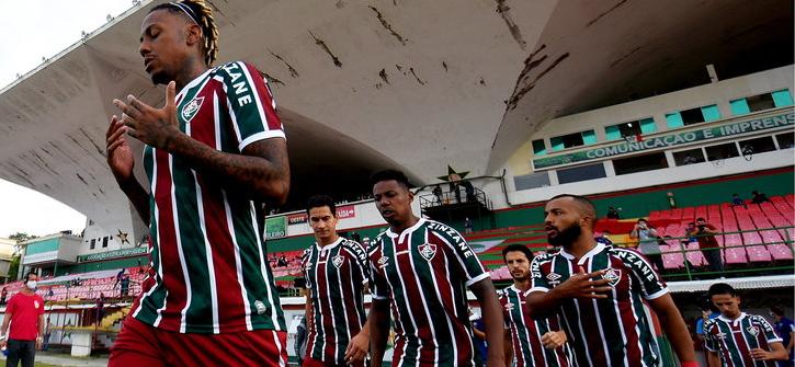 Abel Hernández marcou o gol do empate do Fluminense