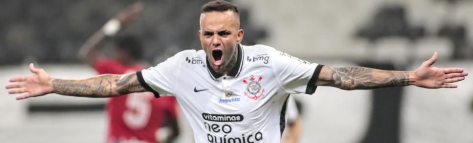 Luan fez um golaço no primeiro tempo Luan fez um golaço no primeiro tempo