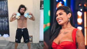 Cartolouco dá 'cantada' em ex-participante do Big Brother Brasil