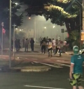 Bugrinos e pontepretanos entraram em confronto nesta terça-feira