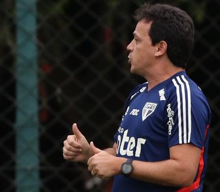 Fernando Diniz, cotado no Santos