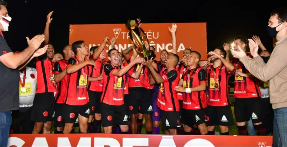 Pouso Alegre é campeão. (Foto: Chiarini Jr / Pouso Alegre)