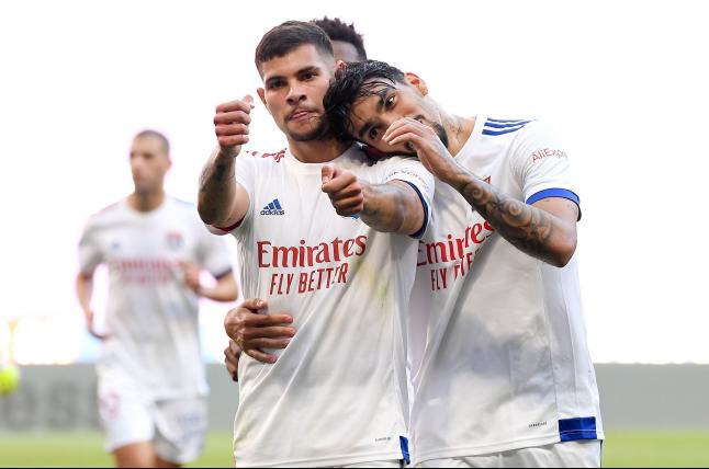 FRANCÊS: Lyon goleia o Lorient com gols de Bruno Guimarães e Paquetá