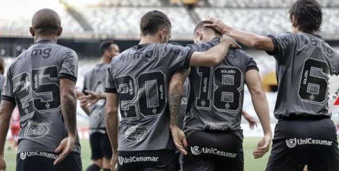 Eduardo Sasha fez primeiro gol em 2021 pelo Galo