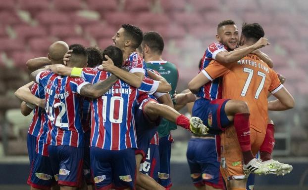 Copa do Nordeste: Jogadores de Ceará e Bahia protagonizam briga generalizada