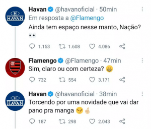 Gigante brasileiro confirma patrocínio da Havan na manga do uniforme