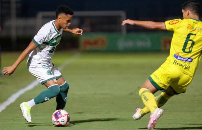 Mirassol e Guarani fizeram um primeiro tempo fraco. Foto: Thomaz Marastogan - GFC