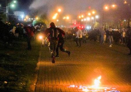 Tumultos generalizados em Barranquilla