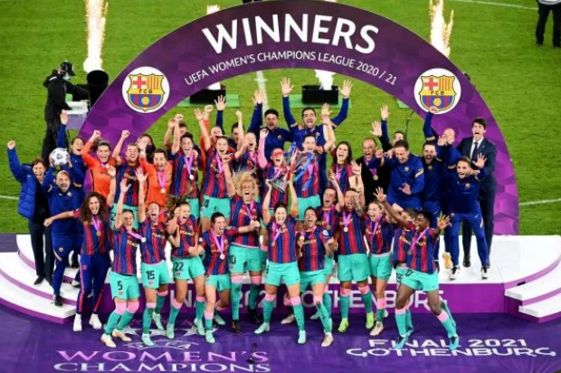 LIGA DOS CAMPEÕES FEMININA: Barcelona goleia o Chelsea e é campeão