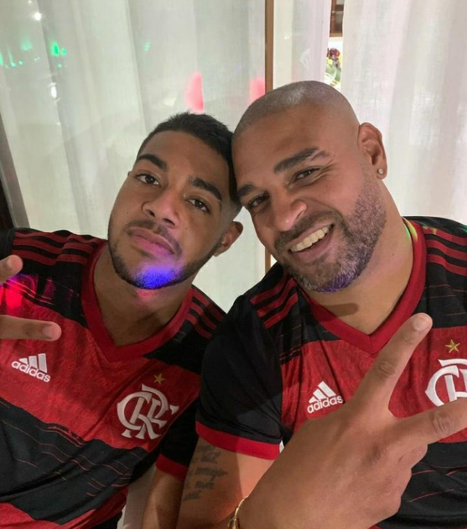 Thiago Ribeiro e Adriano Imperador - Foto: Reprodução / Instagram 